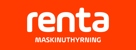 logo for Renta Maskinuthyrning Plate Logo PMS 021C